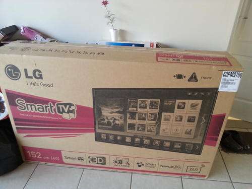 LG 60 inch 3D Plasma TV(PM9700)